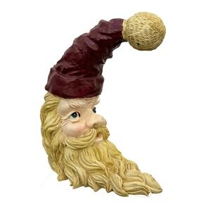 Santa Clause Crescent Man in the Moon Face Retro Vintage 9" Windsor Collection